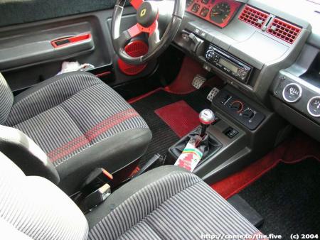 the car